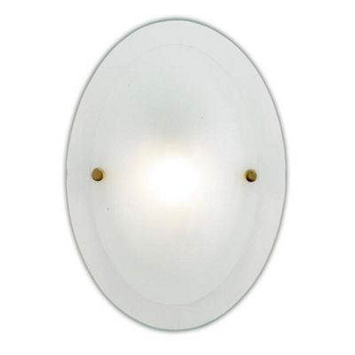 Litecraft Opaque Glass Julie Wall Light