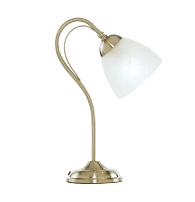 Litecraft Barcelona Antique Brass Table Lamp