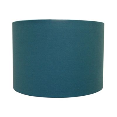 10 Inch Teal Cylinder Lamp Shade