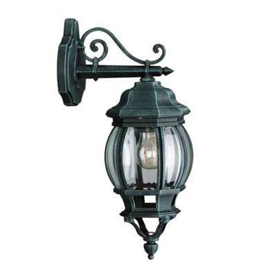 Verdigris Napol Downward Outdoor Wall Light