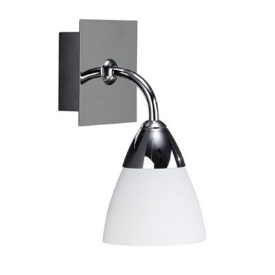 Polished Chrome Aqua Single lamp Bathroom Wall Light