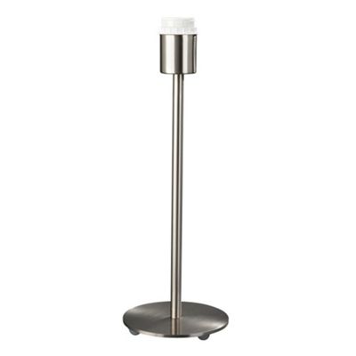 Chrome Round Table Lamp Base