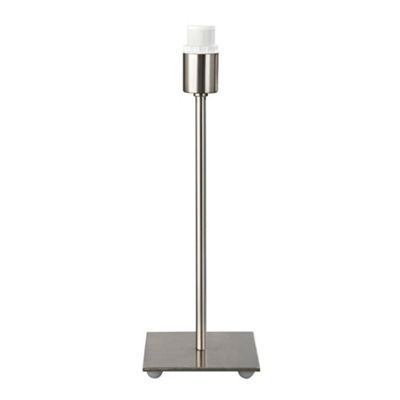 Litecraft Chrome Square Table Lamp Base