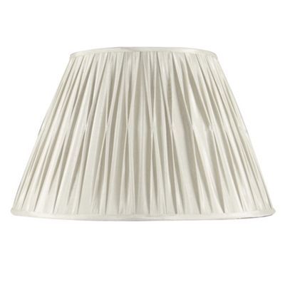 12 inch Pinch Pleated Cream Lamp Shade