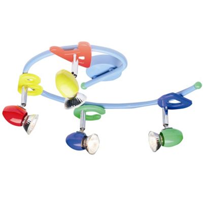 Litecraft Childrens ABC Ceiling Light in Multi Colours