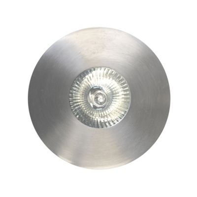 Litecraft Pack of Two Brushed Chrome Pixo Single Wall Lights