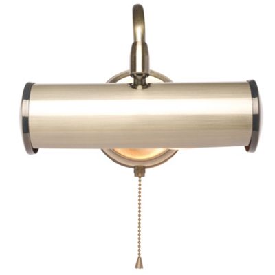 Litecraft Antique Brass Matisse Wall Light