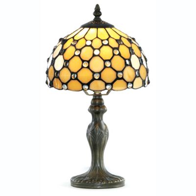 Litecraft Bronte Small Tiffany Table Lamp