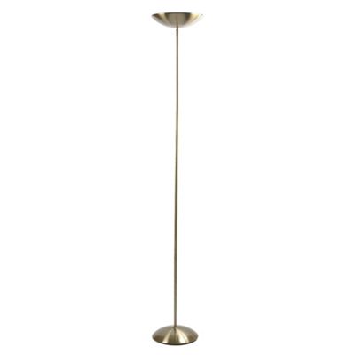 Satin Brass Ellington Floor Light