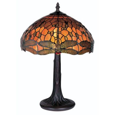 Dragonfly Large Tiffany Table Lamp
