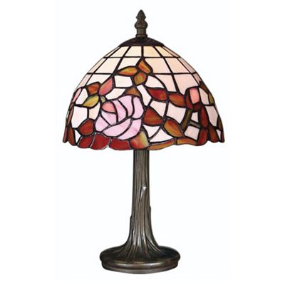 Rose Tiffany Table Lamp