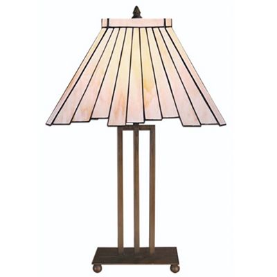 Litecraft Mcintosh Tiffany Table Lamp