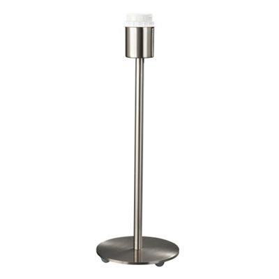 Litecraft Pack of two Chrome Round Table Lamp Base