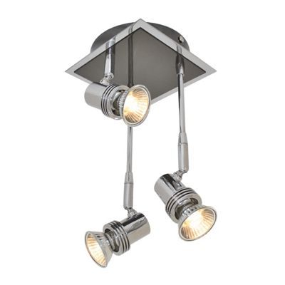 Sirius Polished Chrome 3 Light Spotlight