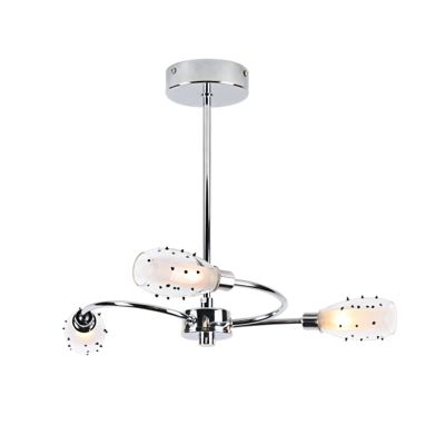 Litecraft Algol Chrome 3 Light Ceiling Light