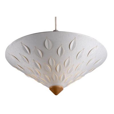 Pack of 2 Leaf Easy Fit Lamp Shades