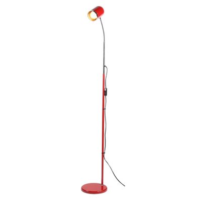 Edge Red Gloss Retro Floor Lamp