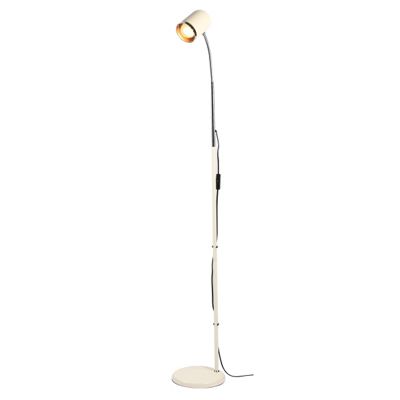 Edge Cream Gloss Retro Floor Lamp