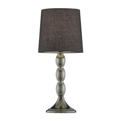 Litecraft Pack of 2 Allegra Gunmetal Effect Table Lamps