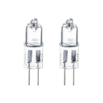 Litecraft 2 Pack of 5 Watt G4 Halogen Capsule Light Bulb - Clear - . -