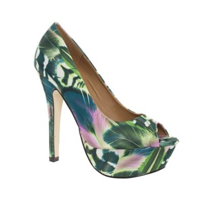 Peep  Platform Shoes on Peep Toe Platform Court Shoes   High Heel Shoes   Shoes   Boots