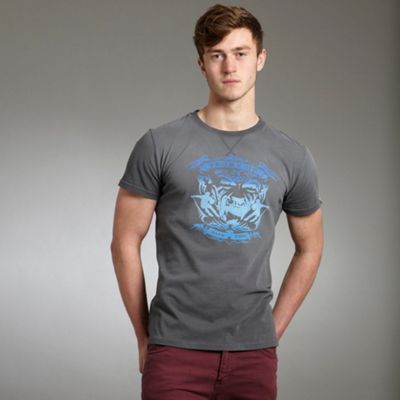 Grey Vintage New Zealand Rugby T-Shirt