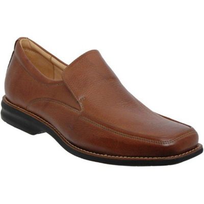 Brown New Bahia Mens Leather Slip On Shoes