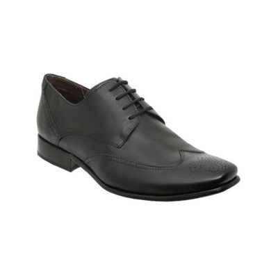 Black Guara Ii Mens Smooth Leather Shoes