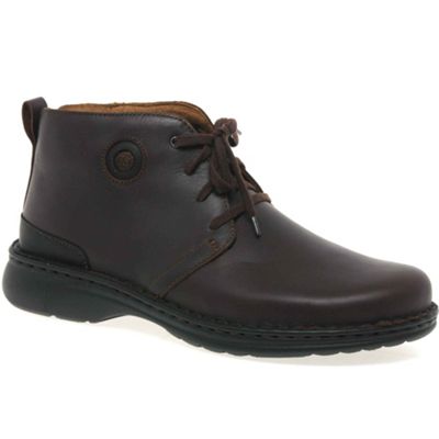 Dark brown Everton Leather Boots