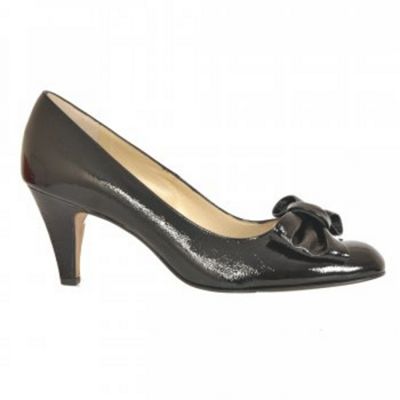 Black Peter Kaiser Phillis Black Patent Dress Court Shoes