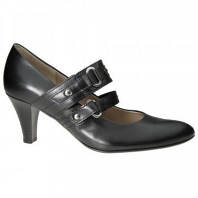 Black Geranium Ladies Dress Courts