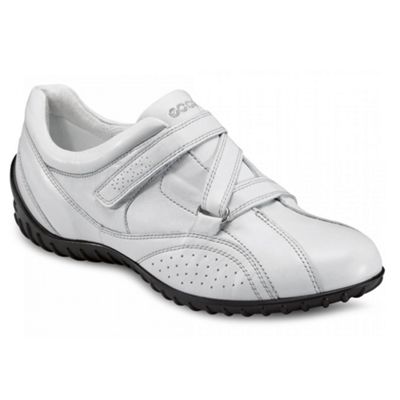 White Ornament Casual Shoes