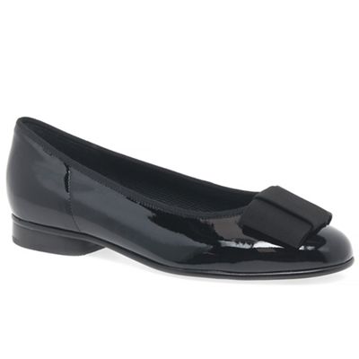 Black Patent Assist Ballerina Shoes