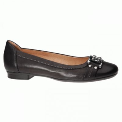 Black Mission ballerina shoes