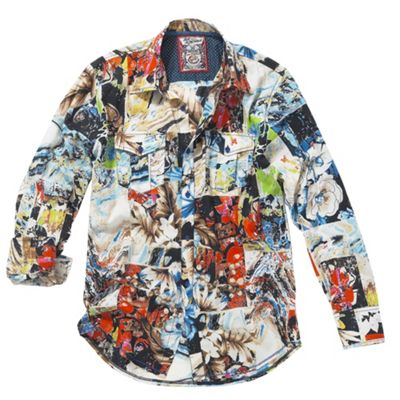 Multi coloured one off shirt
