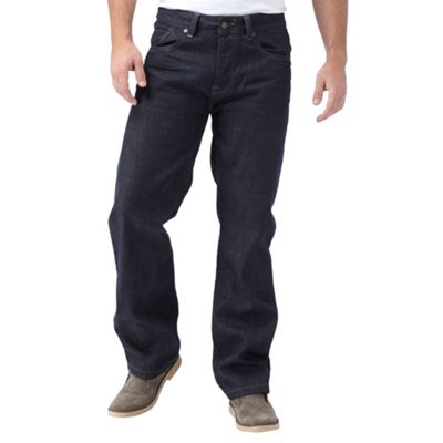 Dark Blue Loose Rinse Jean