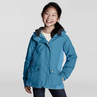 Blue girls squall parka