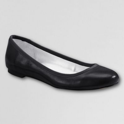 Black classic ballet shoes