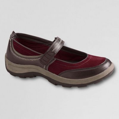 Red womens mary jane trekkers