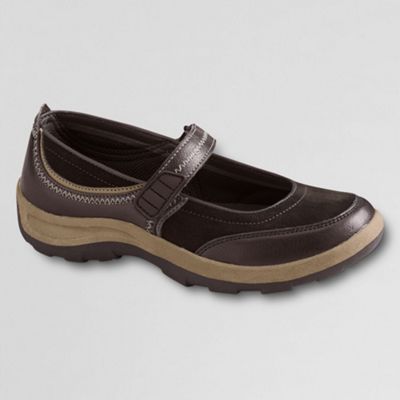 Brown womens mary jane trekkers