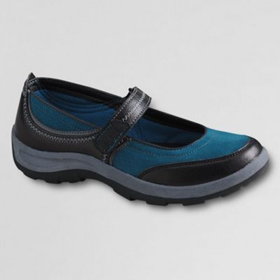 Blue womens mary jane trekkers