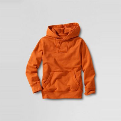 Orange sunwashed hoodie
