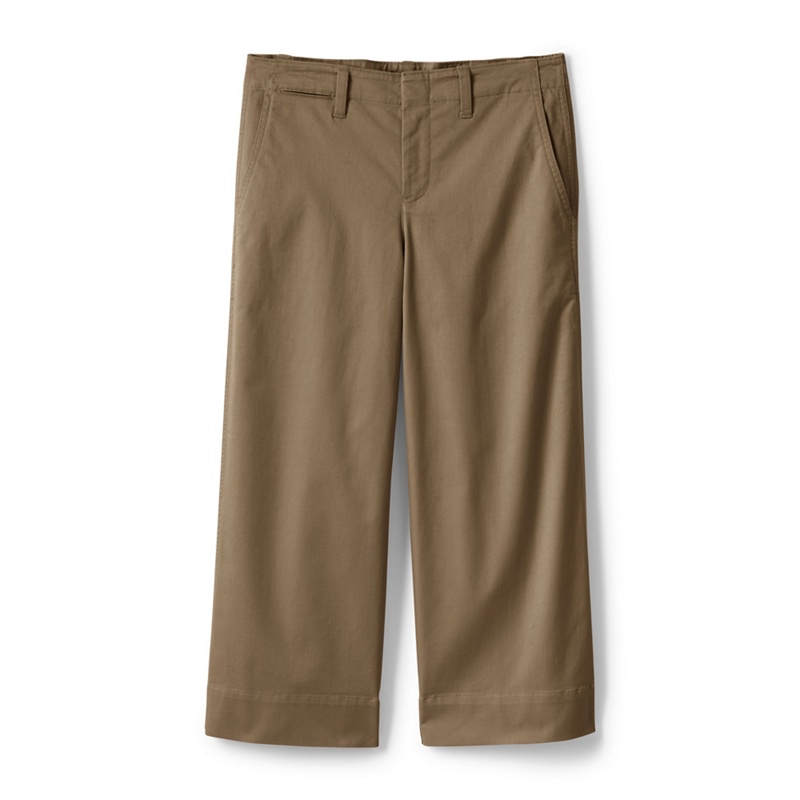 Lands' End - Beige Go Chic For The New Season Chinos Review