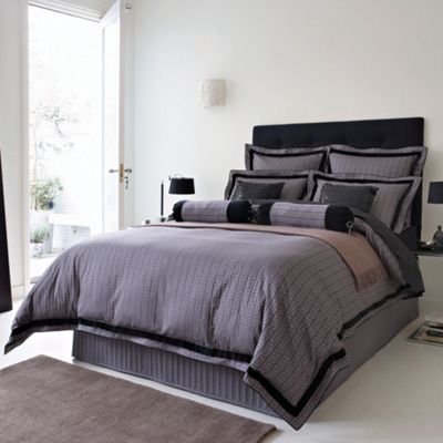 Charcoal EH Clarice fashion bed linen