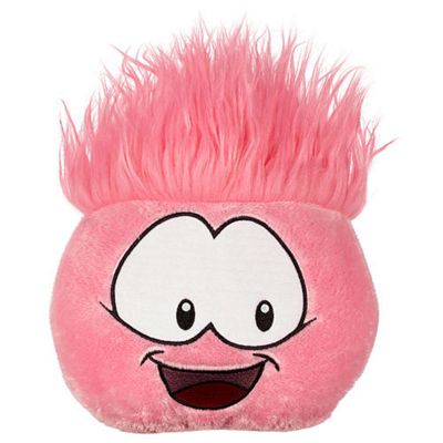 Pink Club Penguin jumbo Puffle soft toy