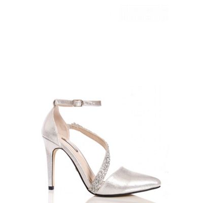 debenhams silver shoes sale