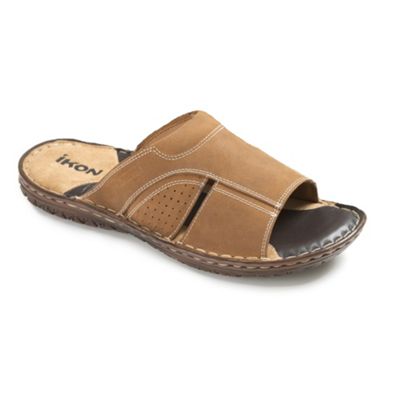 debenhams ikon tan mens devon sandals debenhams a comfortable leather ...