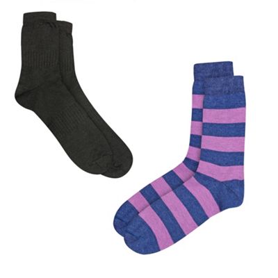 2 Pack Thermal Socks With ThinHeat