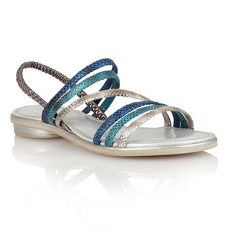 Lotus - Blue multi +Tropica+ open toe sandals