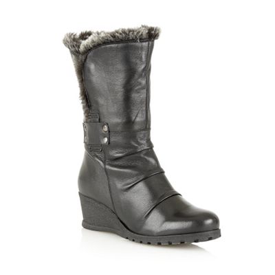 debenhams womens flat boots
